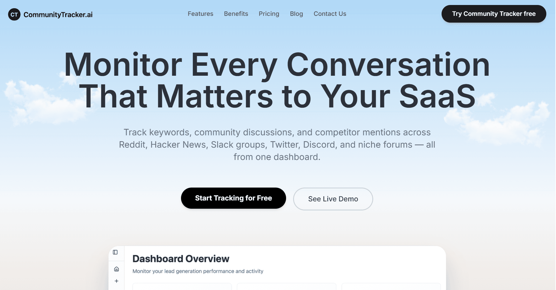 Community Tracker AI