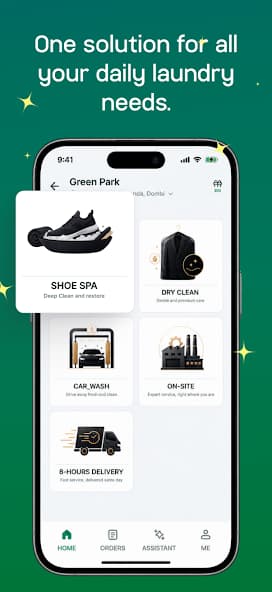 DryDash Mobile Application screenshot 2