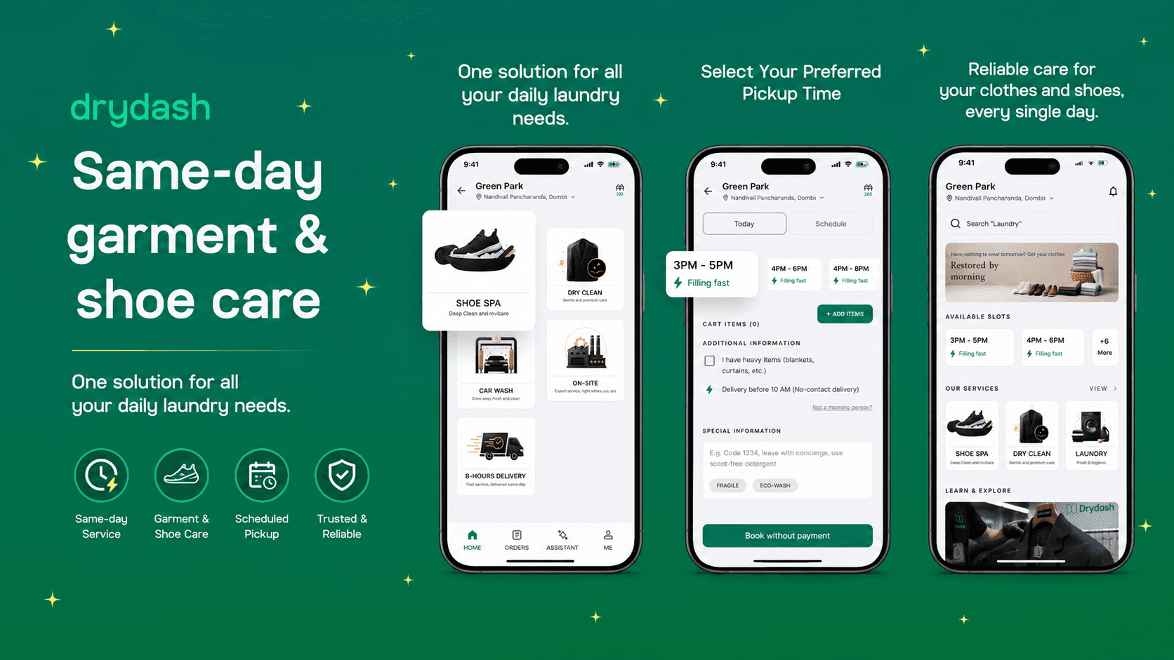 DryDash Mobile Application