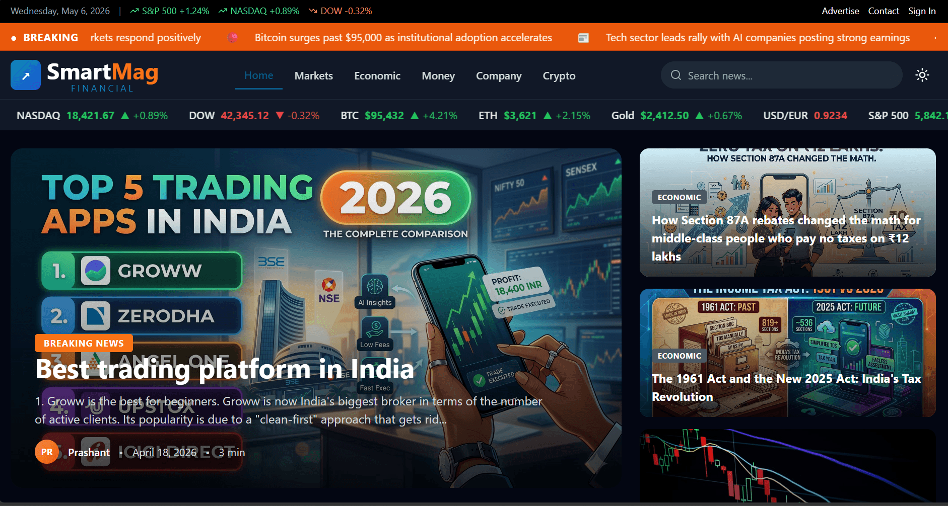 Sanity Blogs Platform